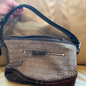 Signature Coach small hobo bag